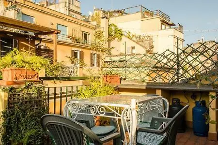 Coliseum Floor With Terrace And View Rome